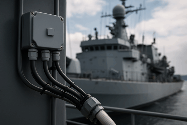 Schiffselektrik für ein Marineschiff